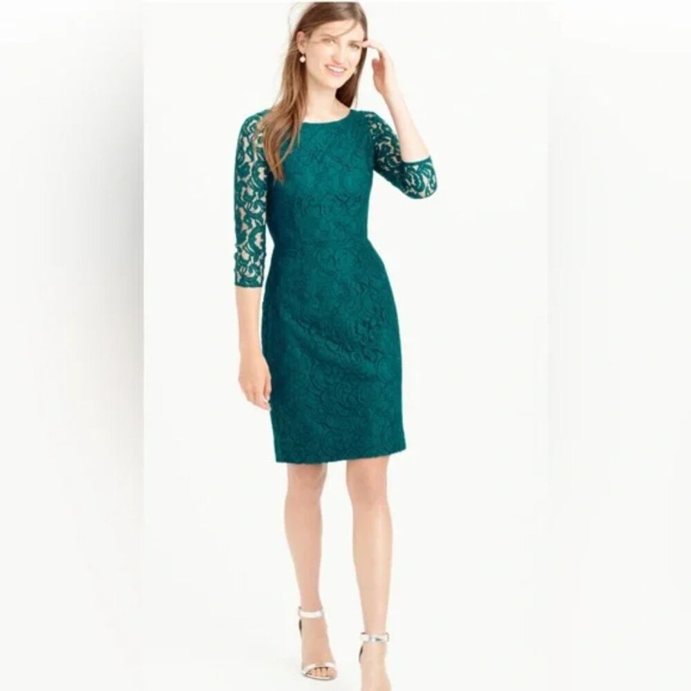 J. Crew Natalia Lace Dress